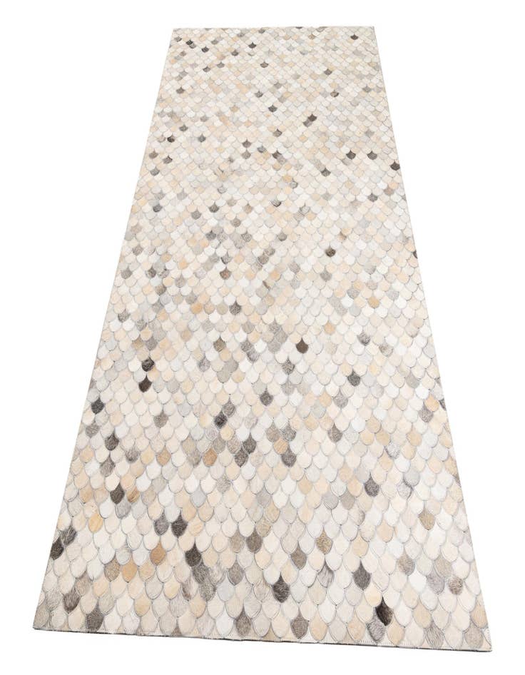 Detail image of 5' x 8' 2 Cowhide Leather Rug