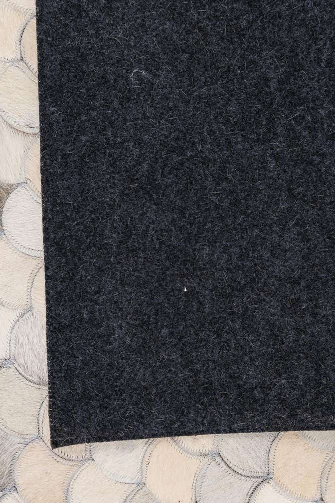 5' x 8' 2 Cowhide Leather Rug