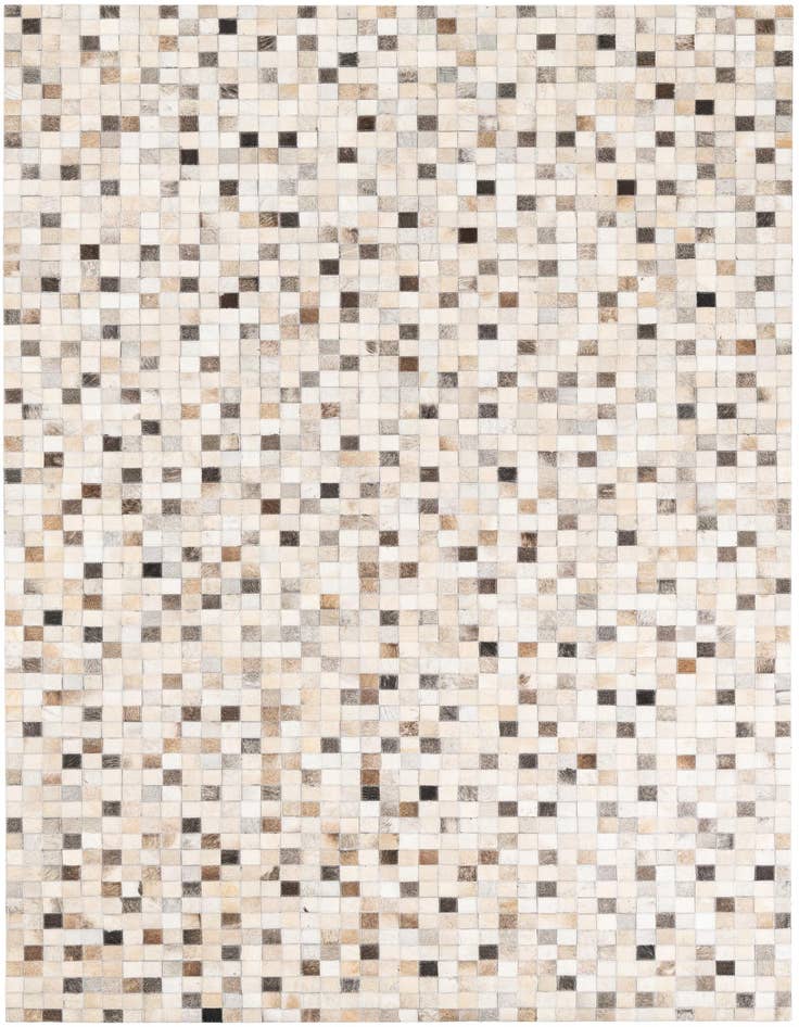 Detail image of 5' x 8' Cowhide Leather Rug