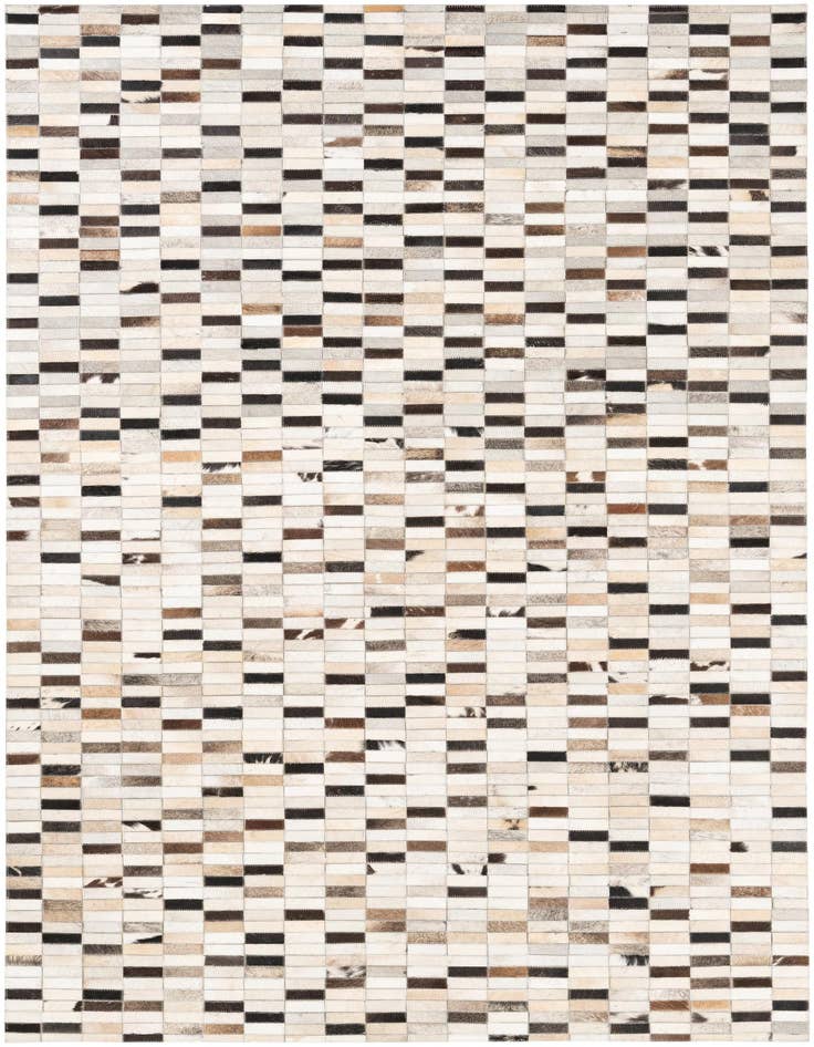 Detail image of 5' x 8' Cowhide Leather Rug