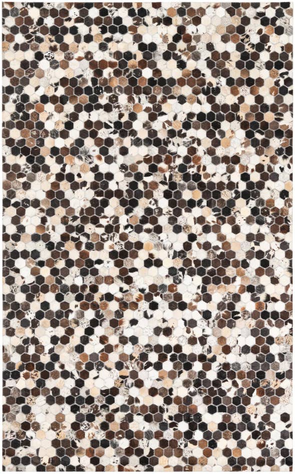 Detailansicht von 150cm x 245cm Cowhide Leather Teppich
