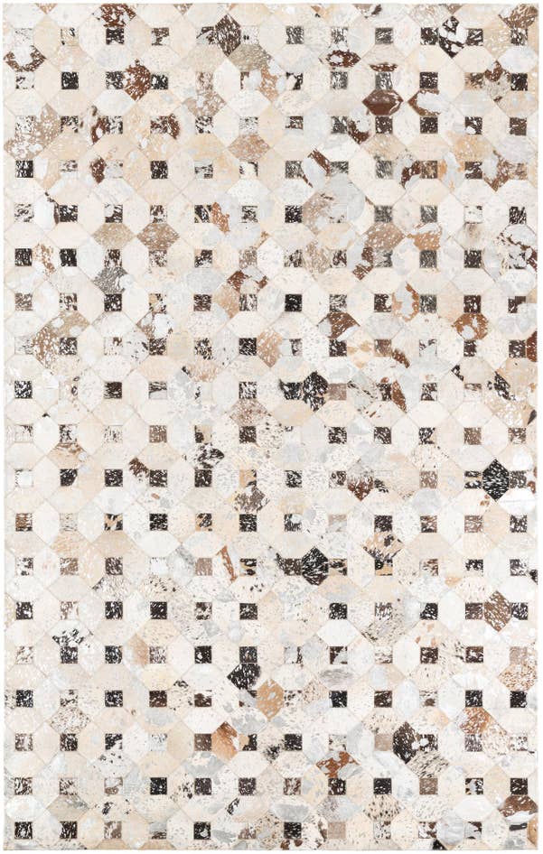 Detailansicht von 150cm x 245cm Cowhide Leather Teppich