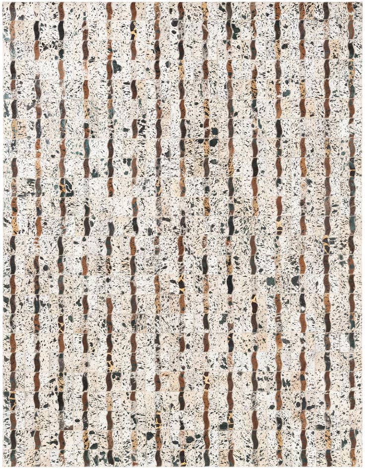 Detail image of 5' x 8' Cowhide Leather Rug