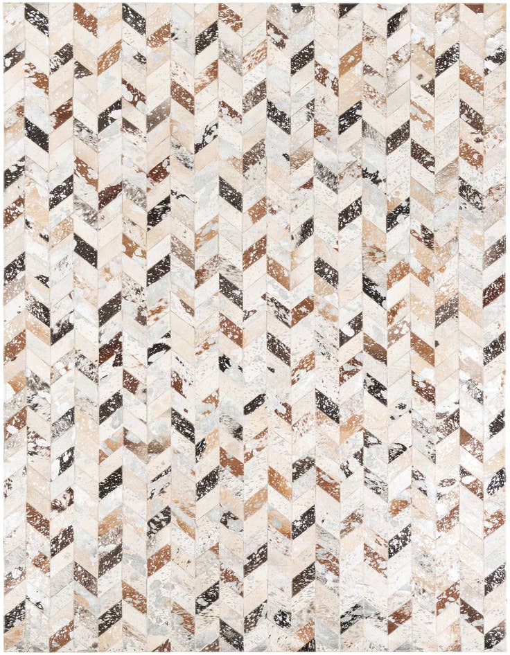 Detail image of 5' x 8' Cowhide Leather Rug