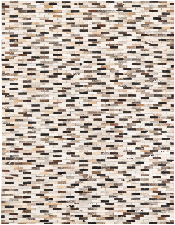 Detail image of 5' x 8' Cowhide Leather Rug