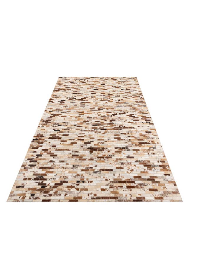 Detail image of 5' x 8' Cowhide Leather Rug