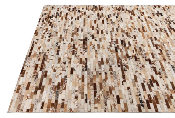 Detail image of 5' x 8' Cowhide Leather Rug