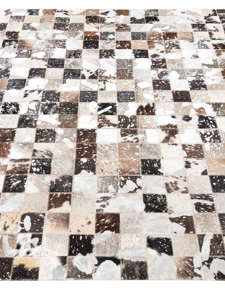 Detail image of 5' x 8' Cowhide Leather Rug