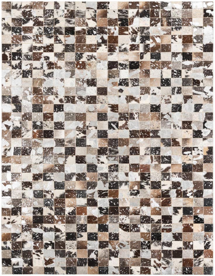Detail image of 5' x 8' Cowhide Leather Rug