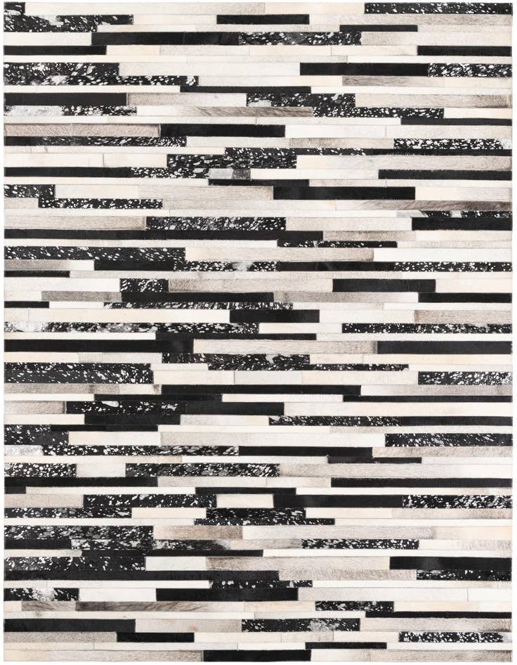 Detail image of 5' x 8' 2 Cowhide Leather Rug
