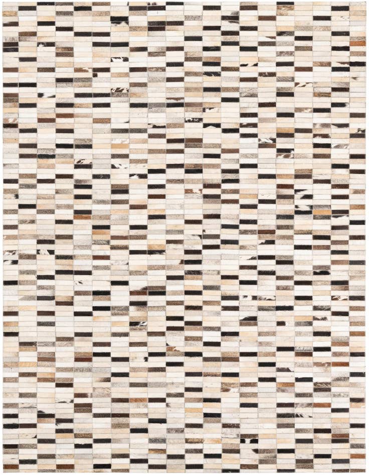 Detail image of 5' x 8' Cowhide Leather Rug