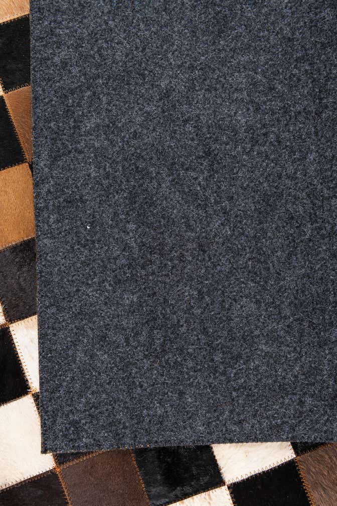 5' x 8' Cowhide Leather Rug