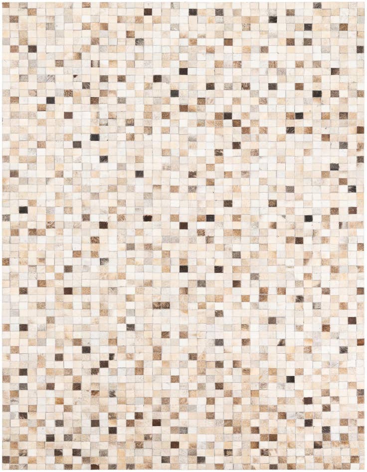 Detail image of 5' x 8' Cowhide Leather Rug