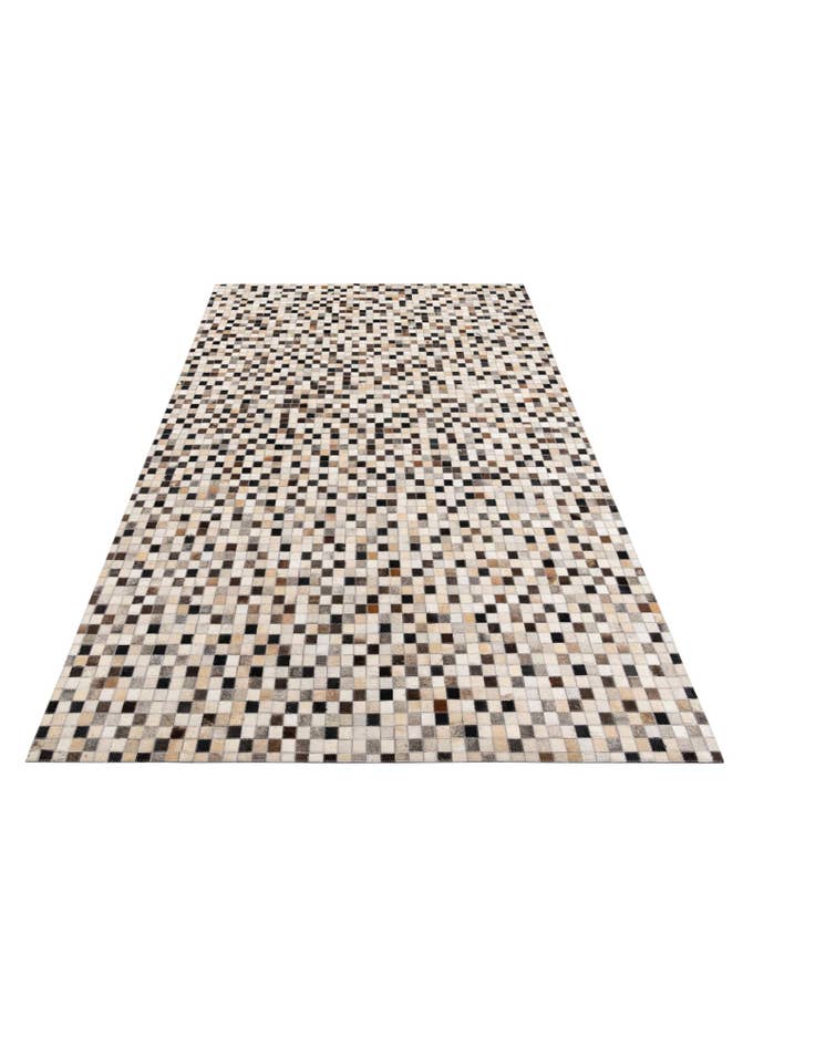 Detail image of 5' x 8' Cowhide Leather Rug