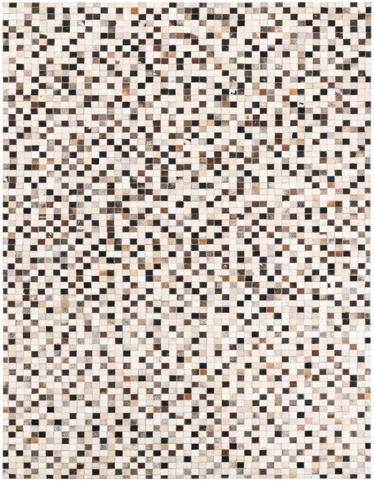 Detail image of 5' x 8' Cowhide Leather Rug