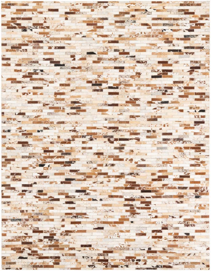 Detail image of 5' x 8' Cowhide Leather Rug