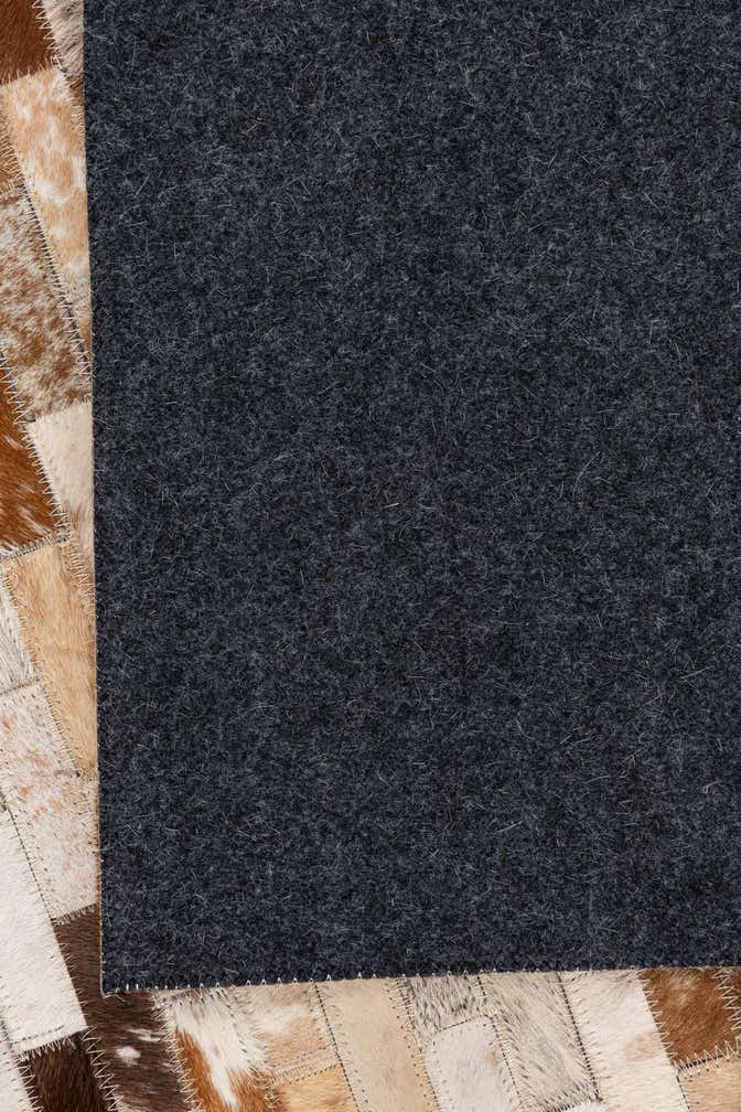 5' x 8' Cowhide Leather Rug