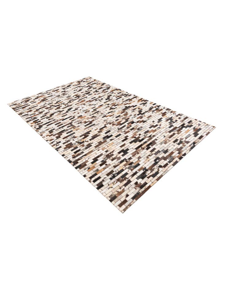 Detail image of 5' x 8' Cowhide Leather Rug