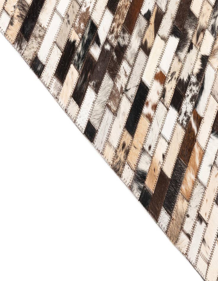 Detail image of 5' x 8' Cowhide Leather Rug