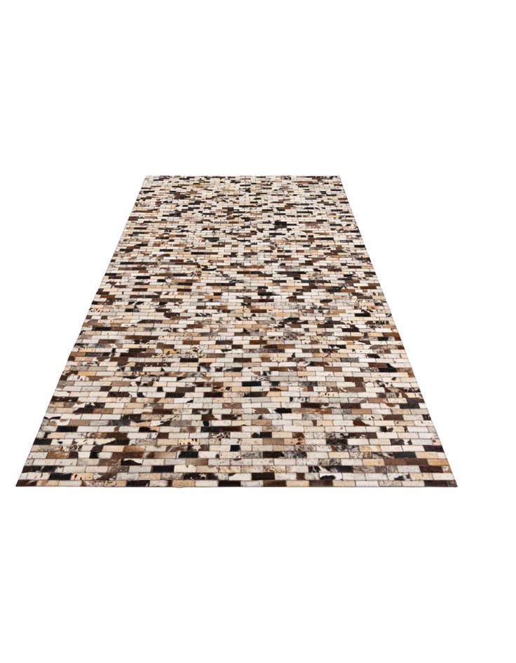 Detail image of 5' x 8' Cowhide Leather Rug