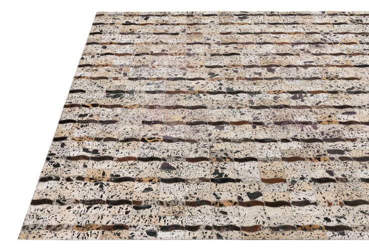 Detail image of 5' x 8' Cowhide Leather Rug