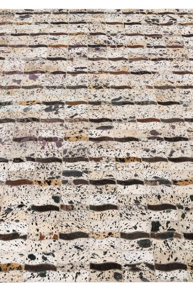 Detail image of 5' x 8' Cowhide Leather Rug