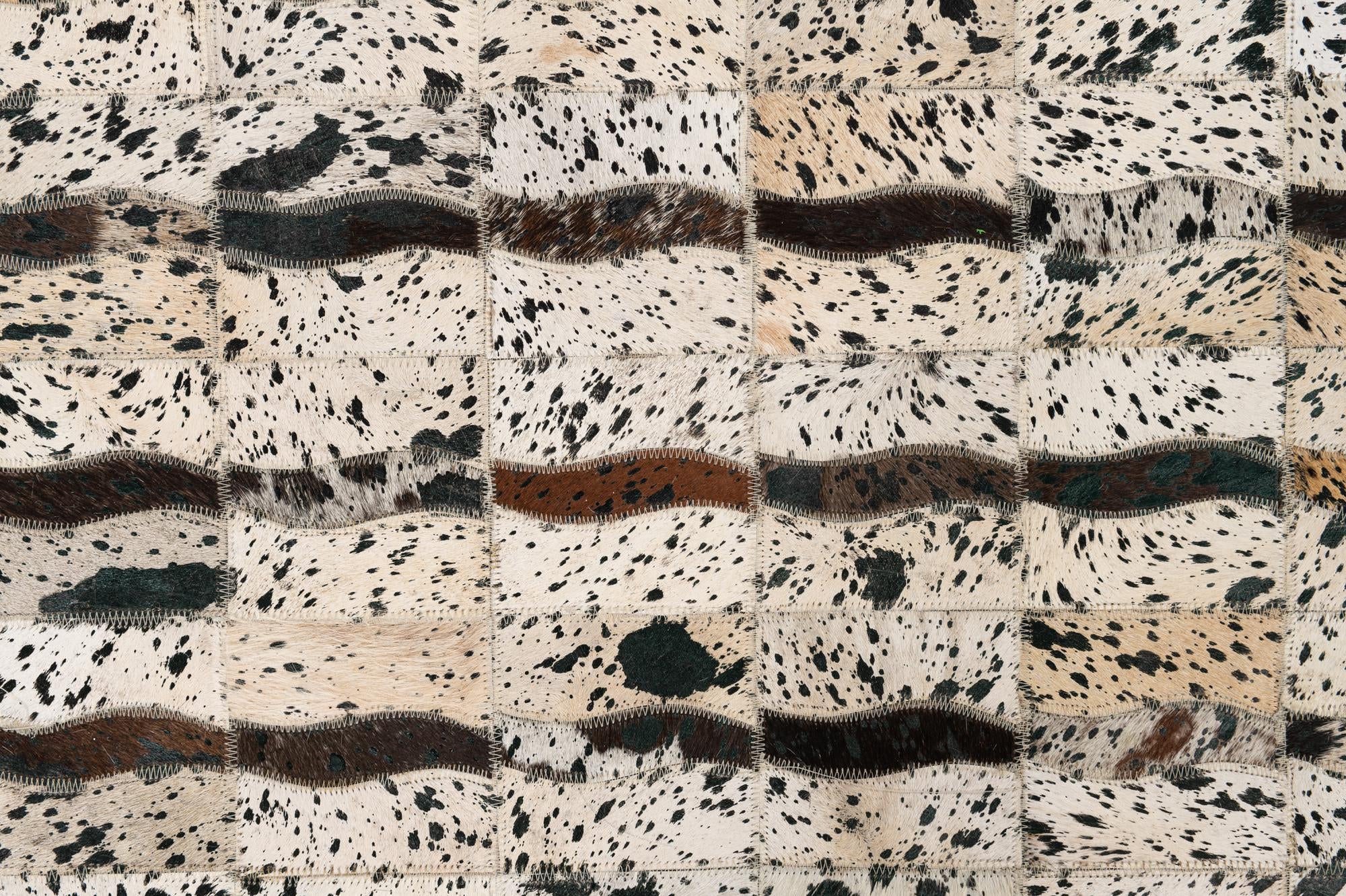 5' x 8' Cowhide Leather Rug