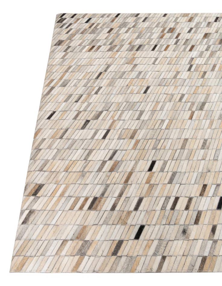 Detail image of 5' x 8' Cowhide Leather Rug