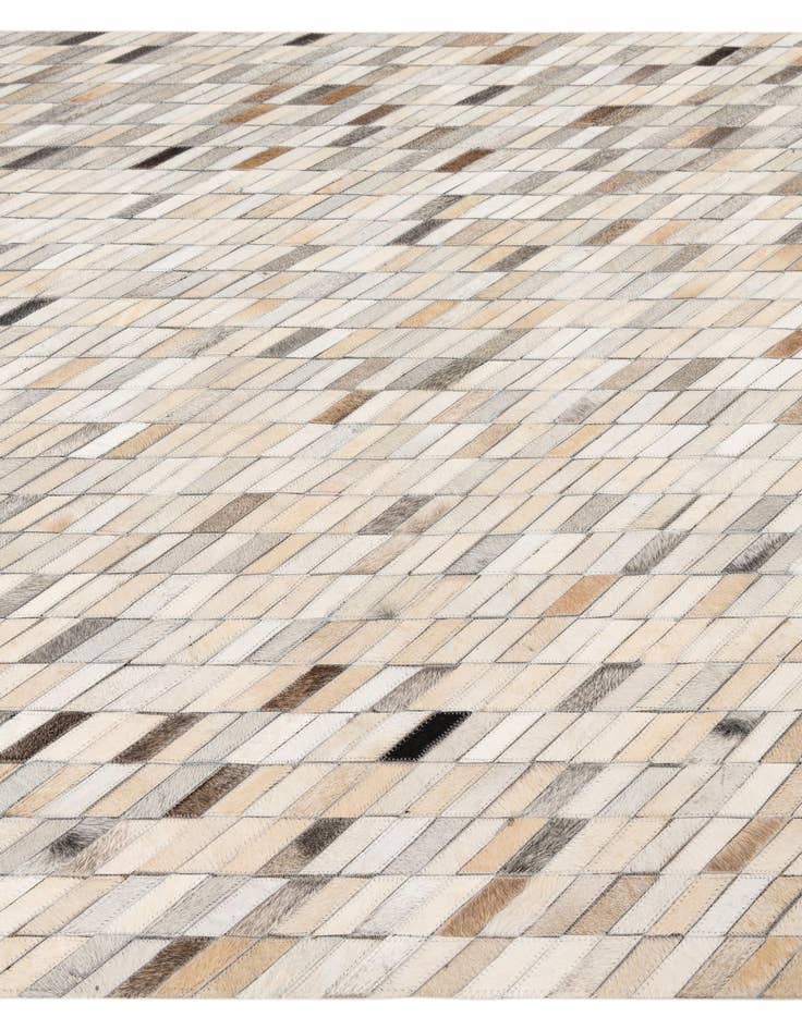 Detail image of 5' x 8' Cowhide Leather Rug