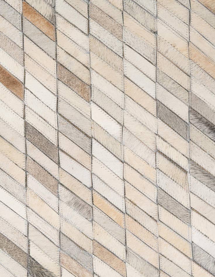 Detail image of 5' x 8' Cowhide Leather Rug