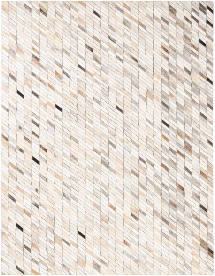 Detail image of 5' x 8' Cowhide Leather Rug