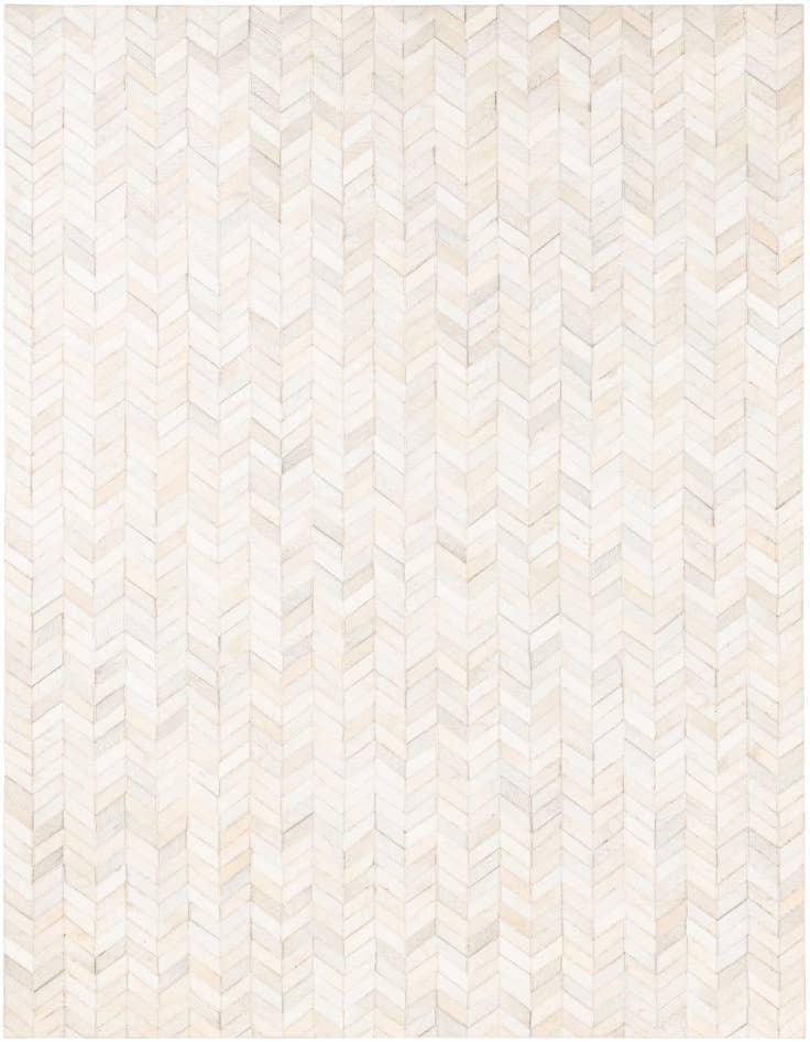 Detail image of 5' 3 x 7' 6 Cowhide Leather Rug