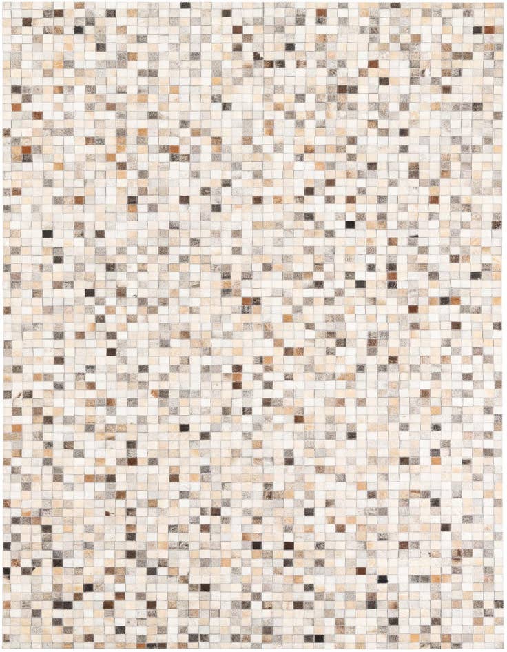 Detail image of 5' x 8' Cowhide Leather Rug
