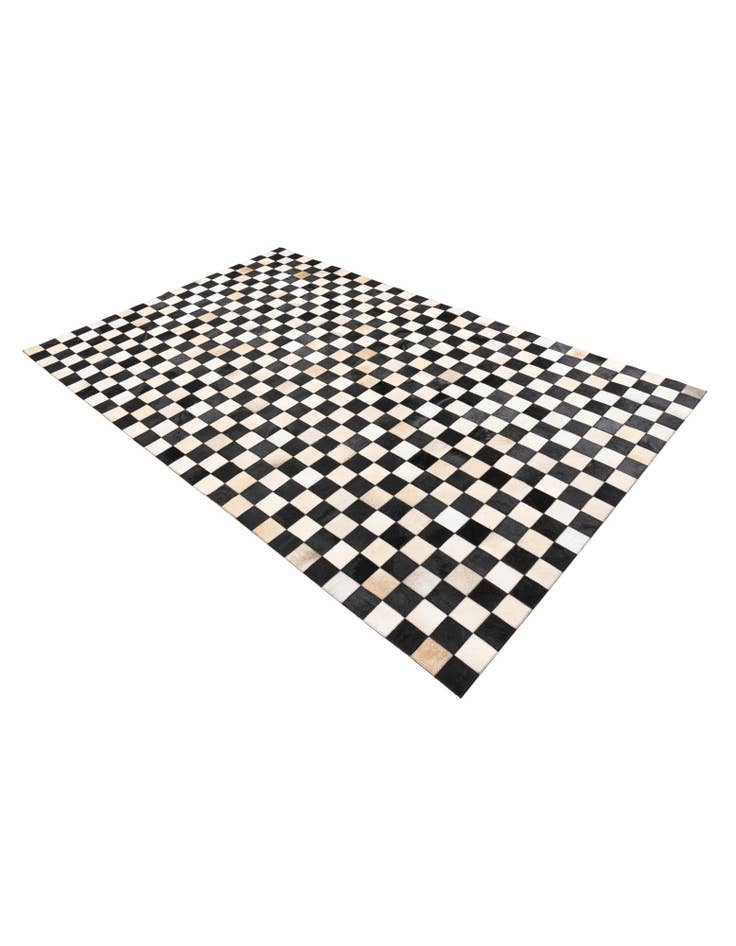 Detail image of 5' x 8' Cowhide Leather Rug