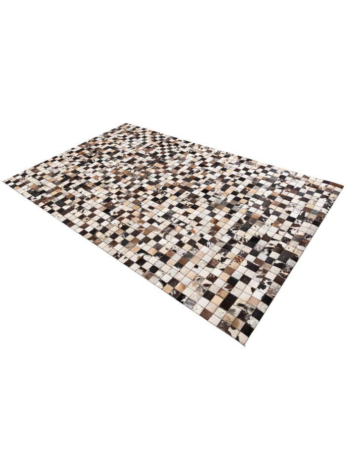 Detail image of 5' x 8' Cowhide Leather Rug