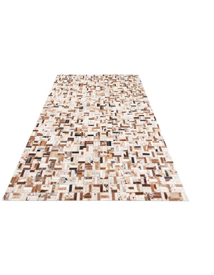 Detail image of 5' x 8' Cowhide Leather Rug