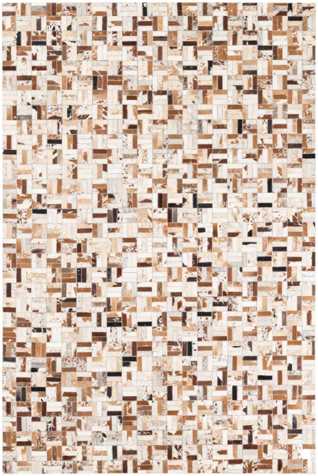 Detail image of 5' x 8' Cowhide Leather Rug