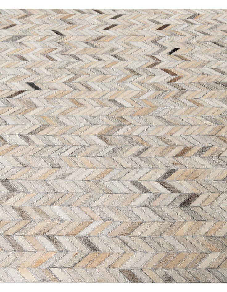 Detail image of 5' x 8' Cowhide Leather Rug