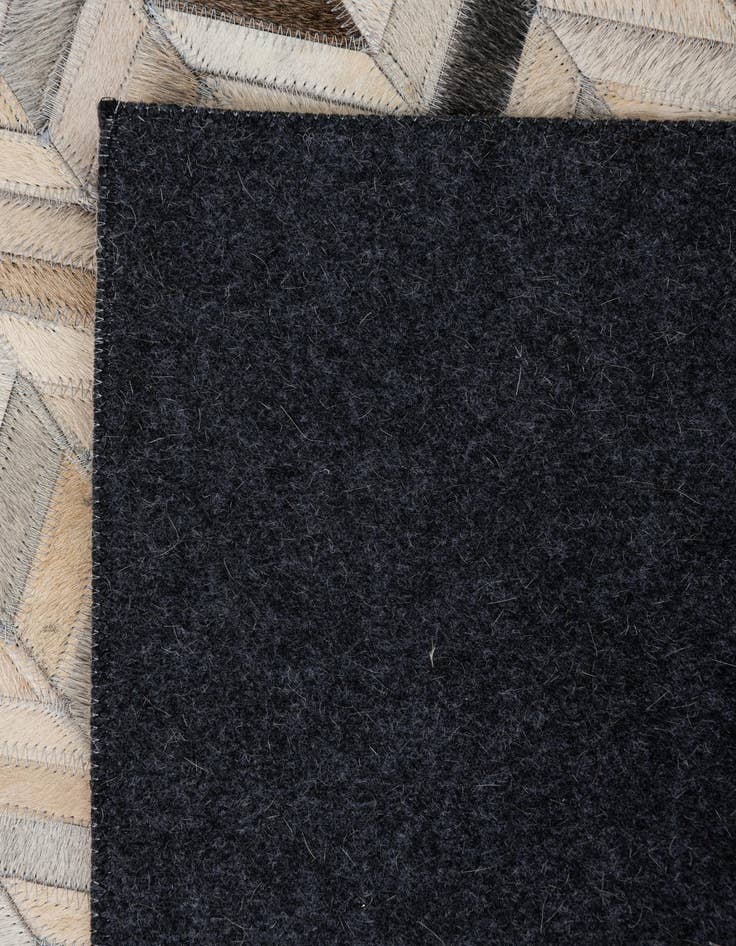 Detail image of 5' x 8' Cowhide Leather Rug