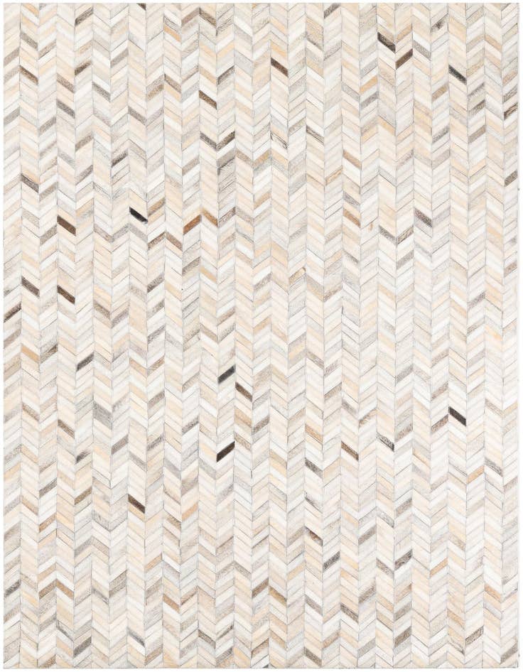 Detail image of 5' x 8' Cowhide Leather Rug