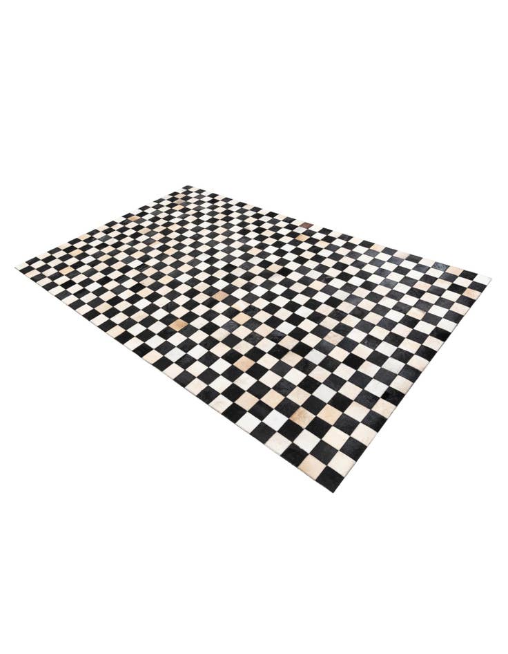 Detail image of 5' x 8' Cowhide Leather Rug