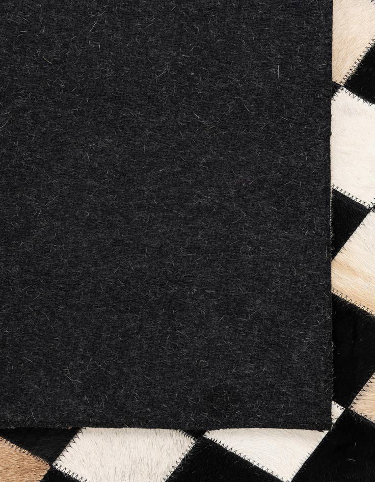 Detail image of 5' x 8' Cowhide Leather Rug