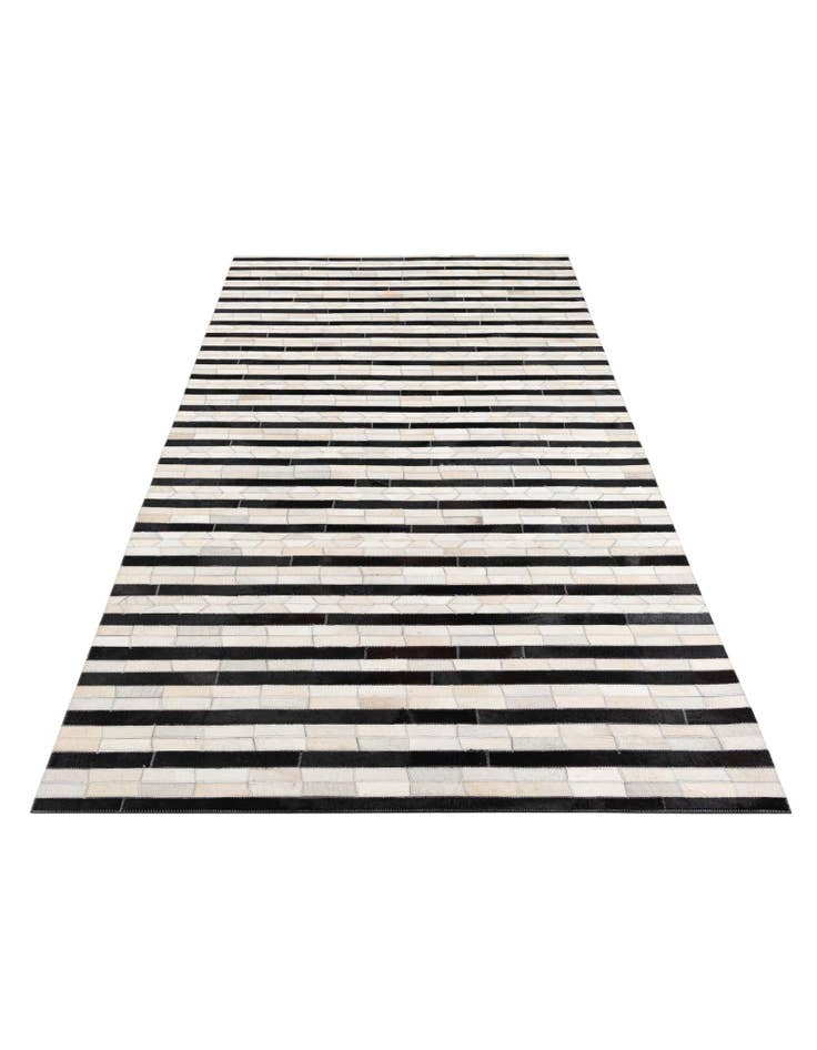 Detail image of 5' x 8' Cowhide Leather Rug