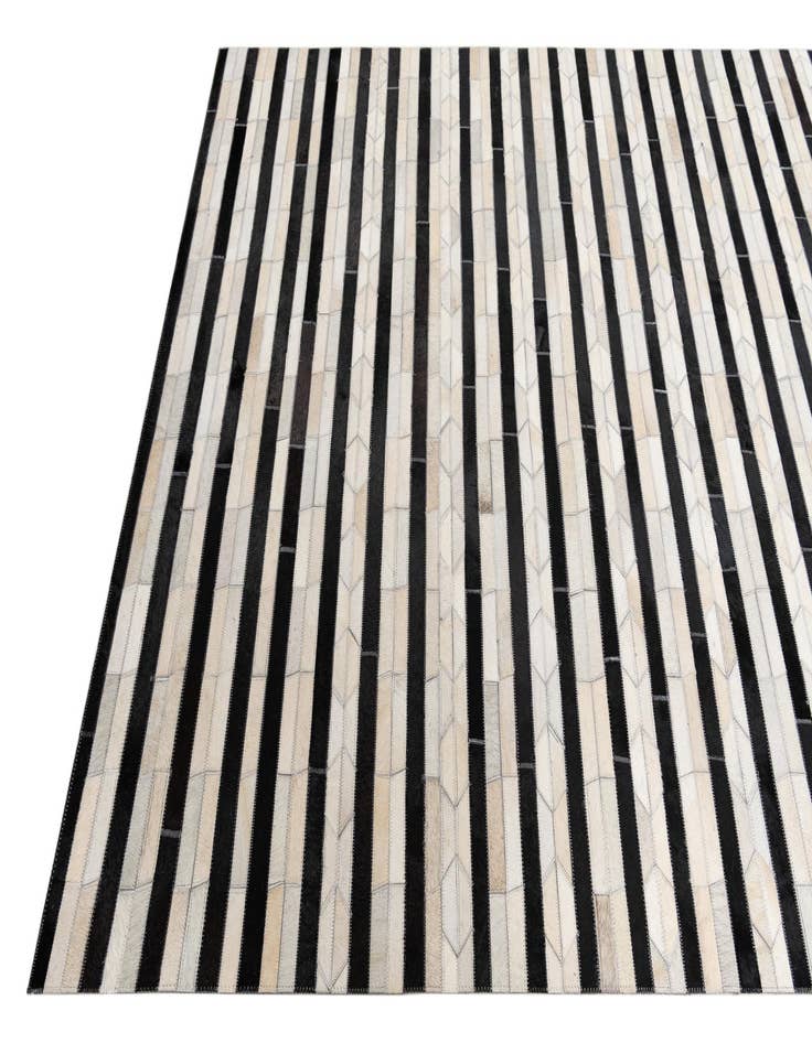 Detail image of 5' x 8' Cowhide Leather Rug