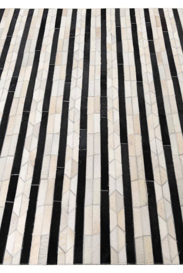 Detail image of 5' x 8' Cowhide Leather Rug