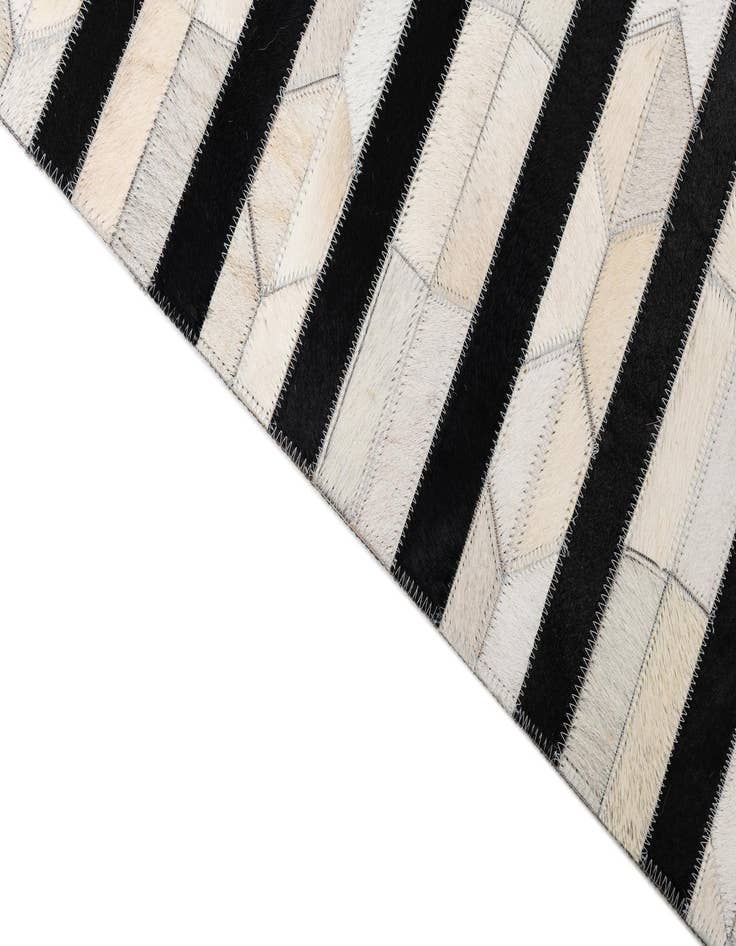 Detail image of 5' x 8' Cowhide Leather Rug