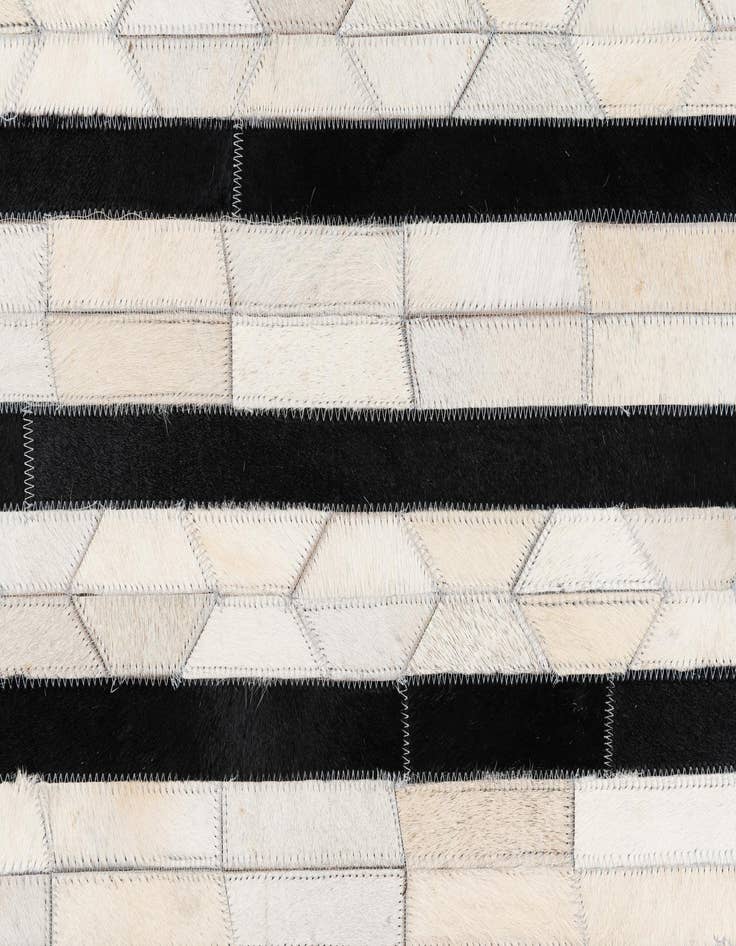Detail image of 5' x 8' Cowhide Leather Rug