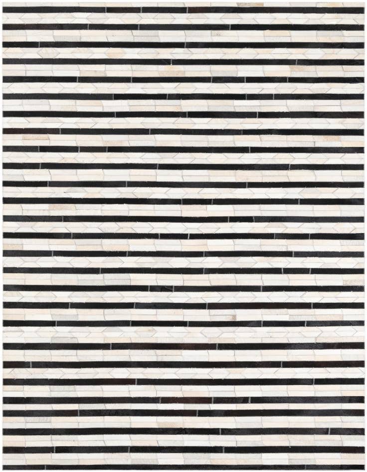 Detail image of 5' x 8' Cowhide Leather Rug