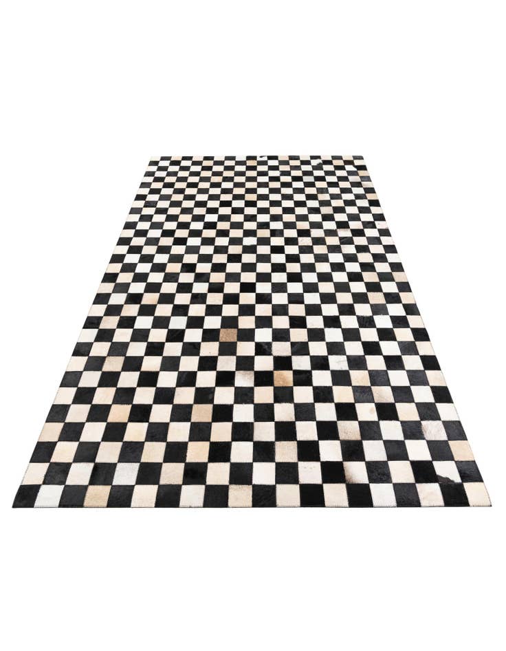 Detail image of 5' x 8' Cowhide Leather Rug