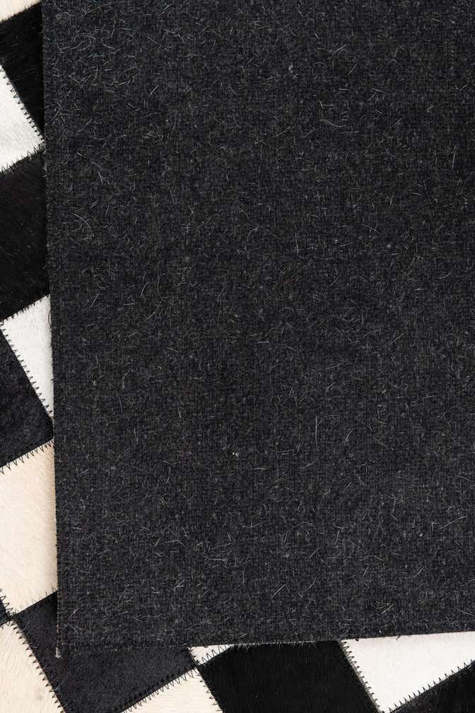 5' x 8' Cowhide Leather Rug